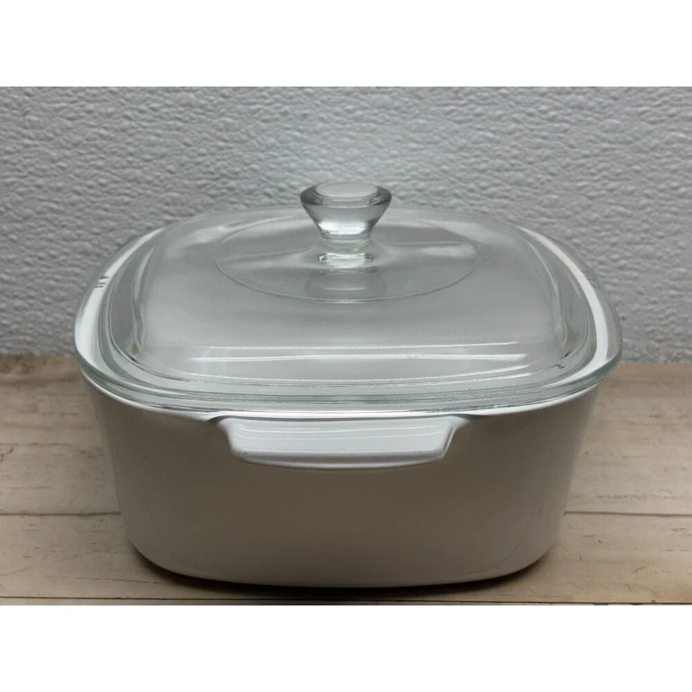 Vtg Corning Ware Blue Cornflower Casserole Dish A-1 1/2- B 1 1/2 Quart With Lid